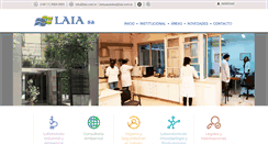 Desktop Screenshot of laia.com.ar
